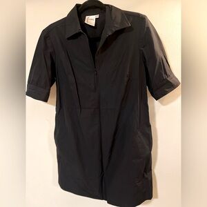 Finley. classic, timeless, Black dress with pockets. Womens S.